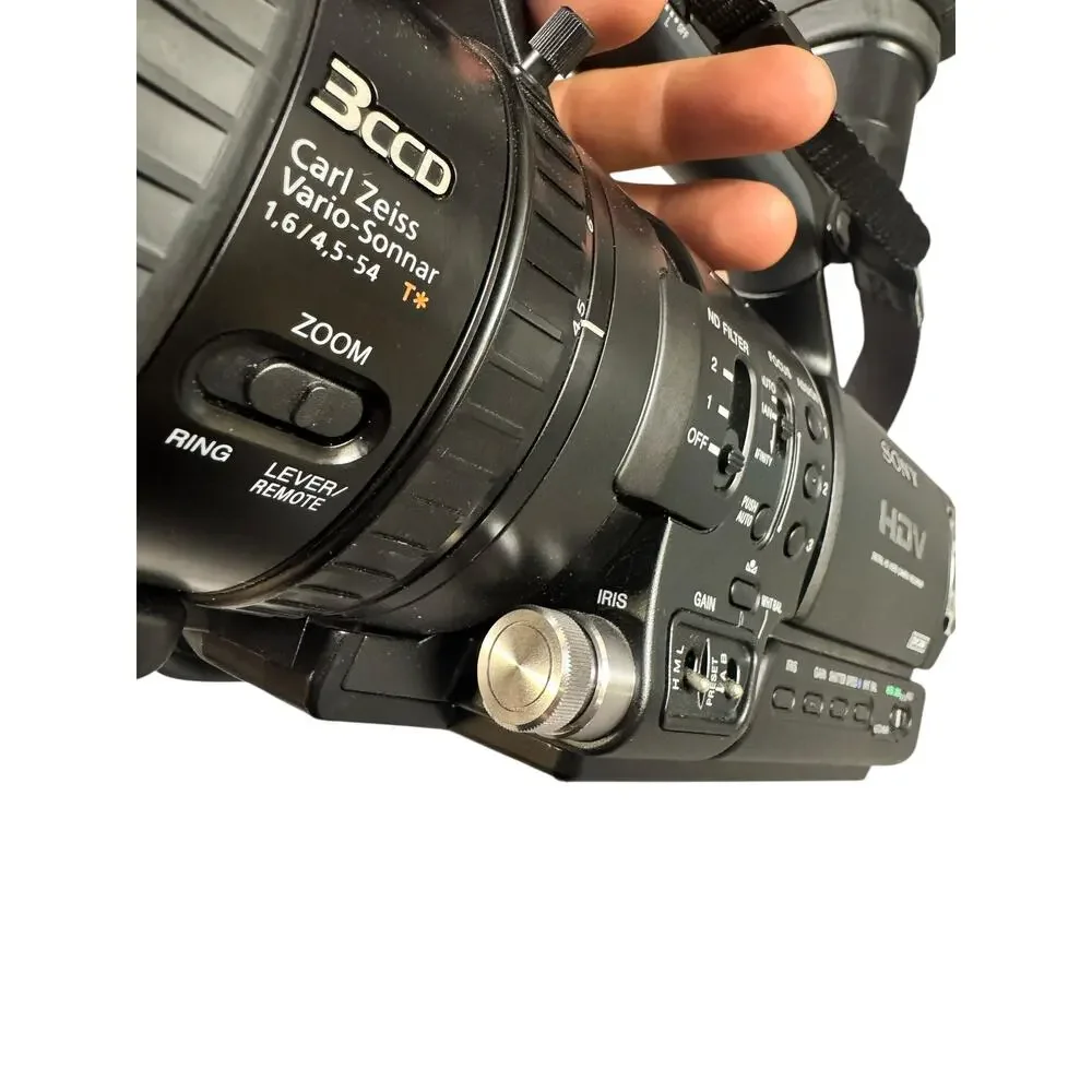 Sony HVR-Z1U 3CCD HDV Camcorder Video Camera HD & HVL-LBP Light